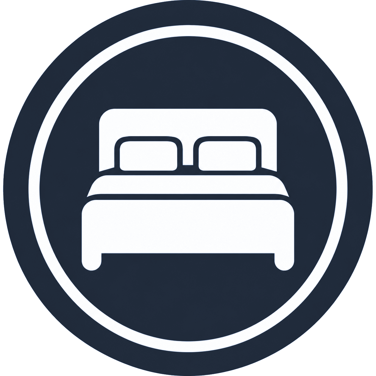 Doppelbett grau